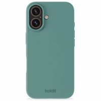 Holdit Silicone Case für das iPhone 16 Plus - Moss Green