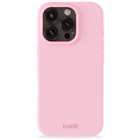 Holdit Silicone Case für das iPhone 16 Pro - Pink