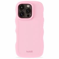 Holdit Wavy Case für das iPhone 16 Pro Max - Pink