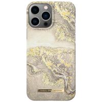 iDeal of Sweden Fashion Back Case für das iPhone 13 Pro Max - Sparkle Greige Marble