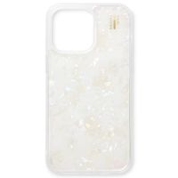 iDeal of Sweden Pearlized Case für das iPhone 15 Pro Max - Weiß