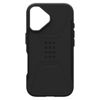 UAG Civilian Backcover MagSafe für das iPhone 16 - Black