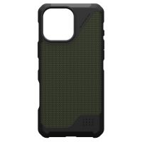 UAG Back Cover Metropolis LT MagSafe für das iPhone 16 Pro Max - Kevlar Olive