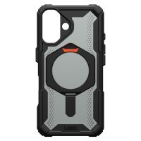 UAG Plasma XTE Back Cover MagSafe für das iPhone 16 - Black / Orange