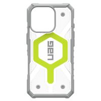 UAG Pathfinder Back Cover MagSafe mit Armband für das iPhone 16 Pro - Active Neon