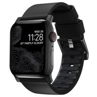 Nomad Active Pro Band für die Apple Watch Series 1-9 / SE / Ultra (2) – 42/44/45/49 mm – Schwarz/Schwarz