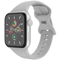 imoshion Silikonband⁺ für die Apple Watch Series 1-10 / SE / Ultra (2) - 42/44/45/46/49 mm - Fog - Größe M/L