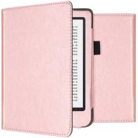 imoshion Vegan Leather Klapphülle für das Kobo Clara 2E / Tolino Shine 4 - Rose Gold