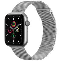 imoshion Mailändische Magnetarmband für die Apple Watch Series 1-9 / SE - 38/40/41 mm / Series 10 - 42 mm - Größe S - Silber