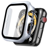 imoshion Full Cover Hard Case für Apple Watch Series 4 / 5 / 6 / SE - 44 mm - Silber