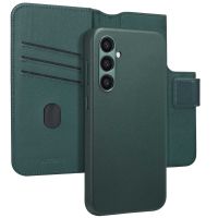 Accezz 2-in-1 Klapphülle aus Leder mit MagSafe für das Samsung Galaxy S24 Plus - Cedar Green