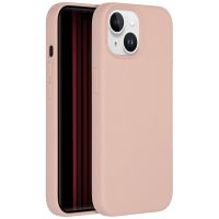 Accezz Liquid Silikoncase für das iPhone 15 - Rosa