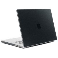 Selencia Glitzer Cover für das MacBook Pro 16 Zoll (2021) / Pro 16 Zoll (2023) M3 chip - A2485 / A2780 / A2919 - Schwarz