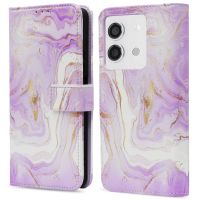 imoshion Design Klapphülle für das Xiaomi Redmi Note 13 (5G) - Purple Marble