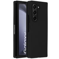 Accezz Liquid Silikoncase für das Samsung Galaxy Z Fold 5 - Schwarz