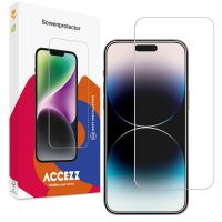 Accezz Screen Protector aus gehärtetem Glas für das iPhone 15 Plus / 15 Pro Max / 16 Plus