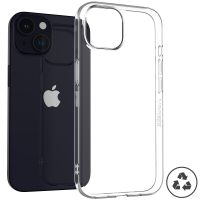 Accezz ﻿100% recyceltes TPU Clear Cover für das iPhone 15 - Transparent