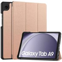 imoshion Trifold Klapphülle für das Samsung Galaxy Tab A9 8.7 Zoll - Rose Gold