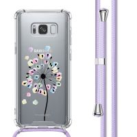imoshion Design Hülle mit Band für das Samsung Galaxy S8 - Sandstone Dandelion