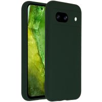 Accezz Liquid Silikoncase für das Google Pixel 8a - Dunkelgrün