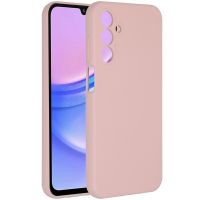 Accezz Liquid Silikoncase für das Samsung Galaxy A15 (5G/4G) - Rosa