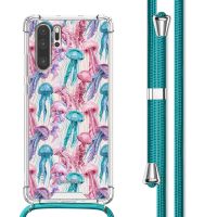 imoshion Design Hülle mit Band für das Huawei P30 Pro - Jellyfish Watercolor