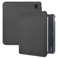 imoshion Slim Hard Case Sleepcover mit Stand für das Kobo Libra Colour - Schwarz