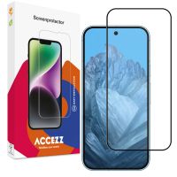 Accezz Full Cover Screen Protector aus gehärtetem Glas für das Google Pixel 9 / 9 Pro