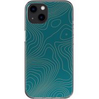 imoshion Design Hülle iPhone 13 - Topo Turquoise