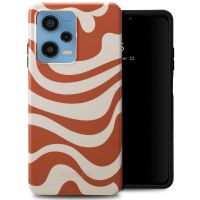 Selencia Vivid Back Cover für das Xiaomi Redmi Note 12 Pro - Dream Swirl Orange