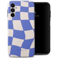 Selencia Vivid Back Cover für das Samsung Galaxy A14 (5G/4G) - Groovy Sapphire Blue