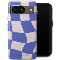 Selencia Vivid Back Cover für das Google Pixel 8 - Groovy Sapphire Blue
