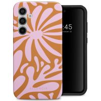 Selencia Vivid Back Cover für das Samsung Galaxy A55 - Modern Bloom Pink