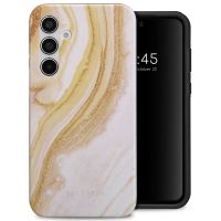 Selencia Vivid Back Cover für das Samsung Galaxy A55 - Chic Marble Gold