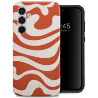 Selencia Vivid Back Cover für das Samsung Galaxy A55 - Dream Swirl Orange