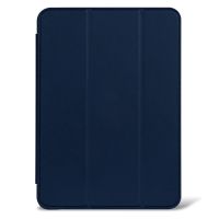 Decoded Textured Sillicon Slim Cover für das iPad Pro 13 (2024) M4 - Navy Peony