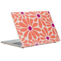 imoshion Design Laptop Cover für MacBook Air 13 Zoll (2018-2020) - A1932 / A2179 / A2337 - Orange Flower Connect