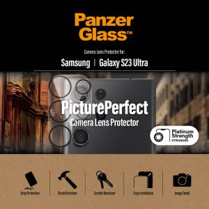 PanzerGlass Kameraprotektor aus Glas für das Samsung Galaxy S24 Ultra