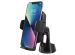 Scosche Wireless Charging Universal phone mount - Handyhalterung Auto - Armaturenbrett / Windschutzscheibe / Lüftungsgitter - Kabelloses Ladegerät - Schwarz