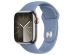 Apple Sport Band für Apple Watch Series 1-9 / SE - 38/40/41 mm / Series 10 - 42 mm - Größe M/L - Winter Blue