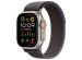 Apple Trail Loop Band für das Apple Watch Series 1-9 / SE / Ultra (2) - 42/44/45/49 mm - Größe S/M - Blau / Schwarz