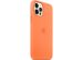 Apple Silikon-Case MagSafe iPhone 12 (Pro) - Kumquat