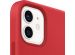 Apple Silikon-Case MagSafe iPhone 12 Mini - Red