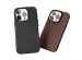 Woodcessories Bio Leather Case MagSafe für das iPhone 15 Pro Max - Schwarz