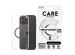 PanzerGlass CARE Urban Combat Case MagSafe für das iPhone 16 Pro Max - Transparent / Schwarz