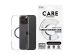 PanzerGlass CARE Urban Combat Case MagSafe für das iPhone 16 Pro Max - Transparent / Blau