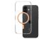 PanzerGlass CARE Urban Combat Case MagSafe für das iPhone 16 - Transparent / Peach