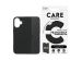 PanzerGlass CARE Fashion Back Cover MagSafe für das iPhone 16 - Schwarz