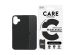 PanzerGlass CARE Fashion Back Cover MagSafe für das iPhone 16 Plus - Schwarz