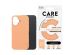 PanzerGlass CARE Fashion Back Cover MagSafe für das iPhone 16 - Peachy